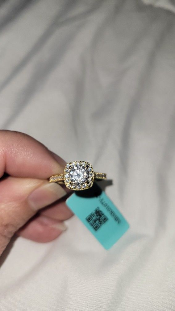 2.54 Carats Moissanite Ring