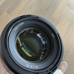 Sony FE 1.8/85 E Mount Lens