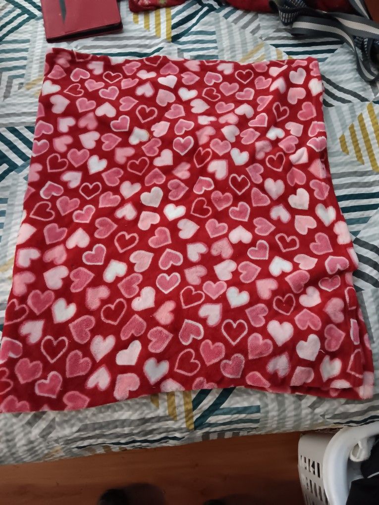 229 Lots Of Hearts Blanket