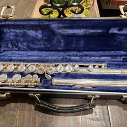 Vintage Emerson Flute With Case/serial Number