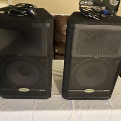 Samson RS12 HD Resound Series 2-Way 250w Passive 12" PA Speaker 