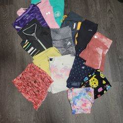 Womens Bottom And Athletic Top 13 Peice Lot  