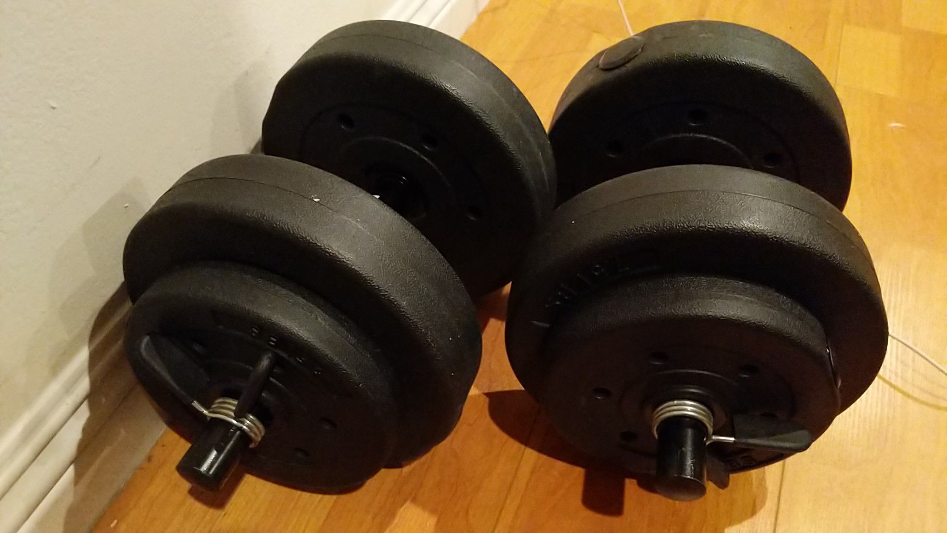 Adjustable 30 pound weights