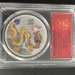 2024 P125 Australia Year of the Dragon MS70