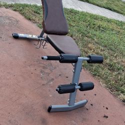 Adjustable Weight Bench for Home Gym - Flat, Incline & Decline Positions