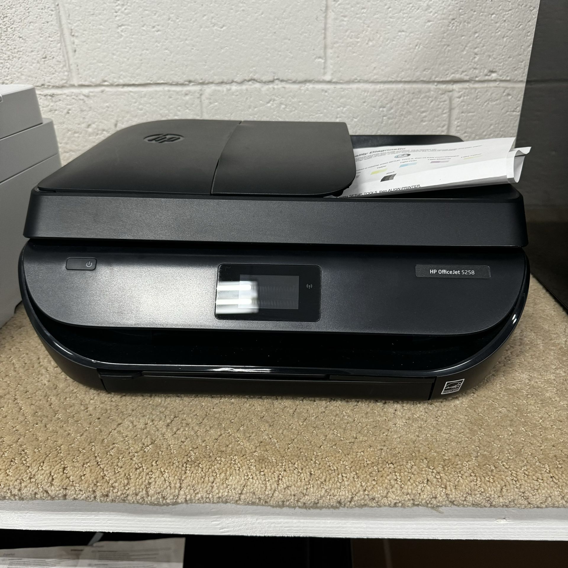 Black HP Office Printer