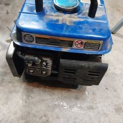 Genorator Running And Powering 50:1 Fuel