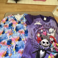 M Scrub tops Lot