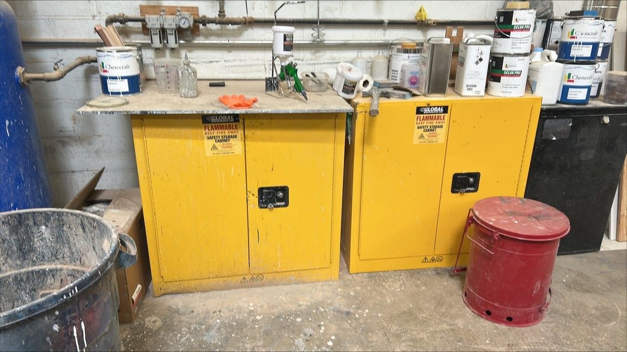 Global Industrial Flammable Liquid Cabinet
