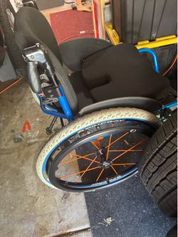 Titanium wheelchair