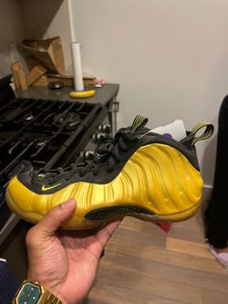Foamposites yellow size 8