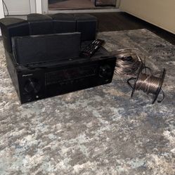 Pioneer Surround Sound Speaker System. 