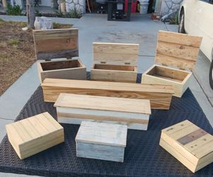 Hand made Utility Boxes