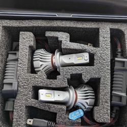 H7 LED Headlight Bulbs, 120W 36000 Lumens Super Bright LED Headlights Conversion Kit 6500K Cool White IP68 Waterproof, Pack of 2