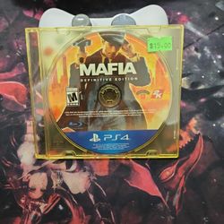 Mafia Ps4
