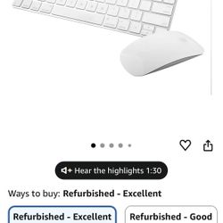 Apple Wireless Magic Keyboard and Mouse 
