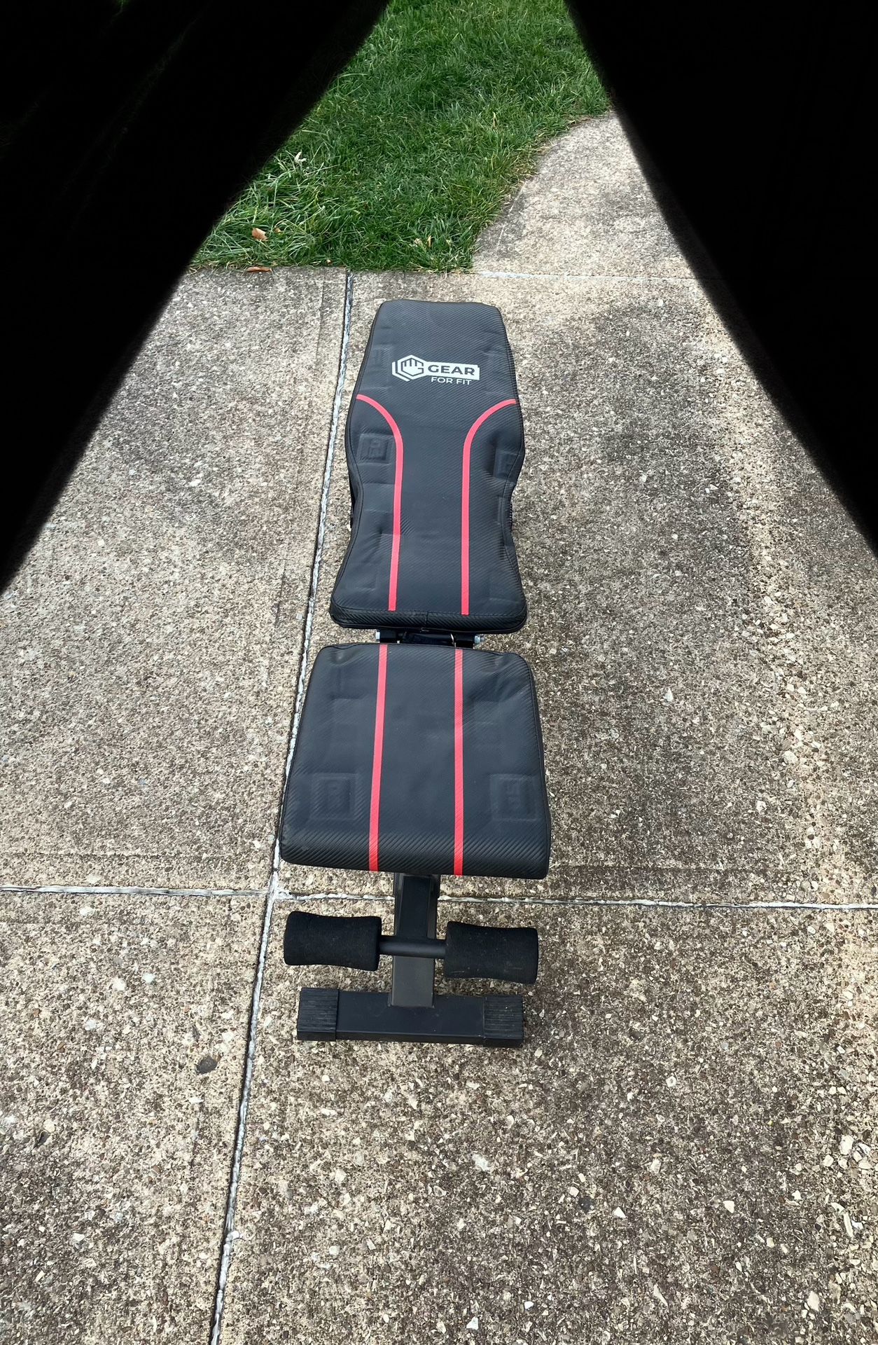 Adjustable Weight Bench Standalone press incline for barbell bar or dumbbells dumbbell