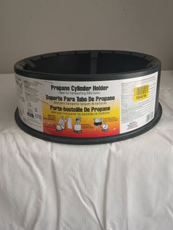 Propane cylinder holder