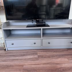 IKEA Hauga Gray TV Stand