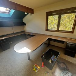Extremely Large Office Or Commercial Desk