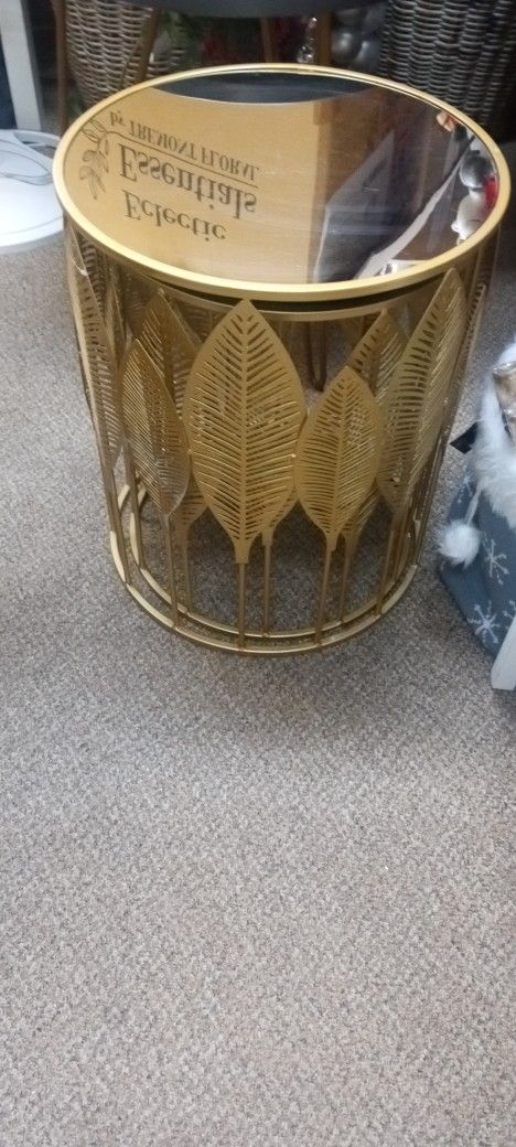 New Mirror Top Gold 🌿 Base Nesting Tables High Quality Set