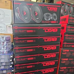 Ds18" Speaker 6.5and Tweeters
