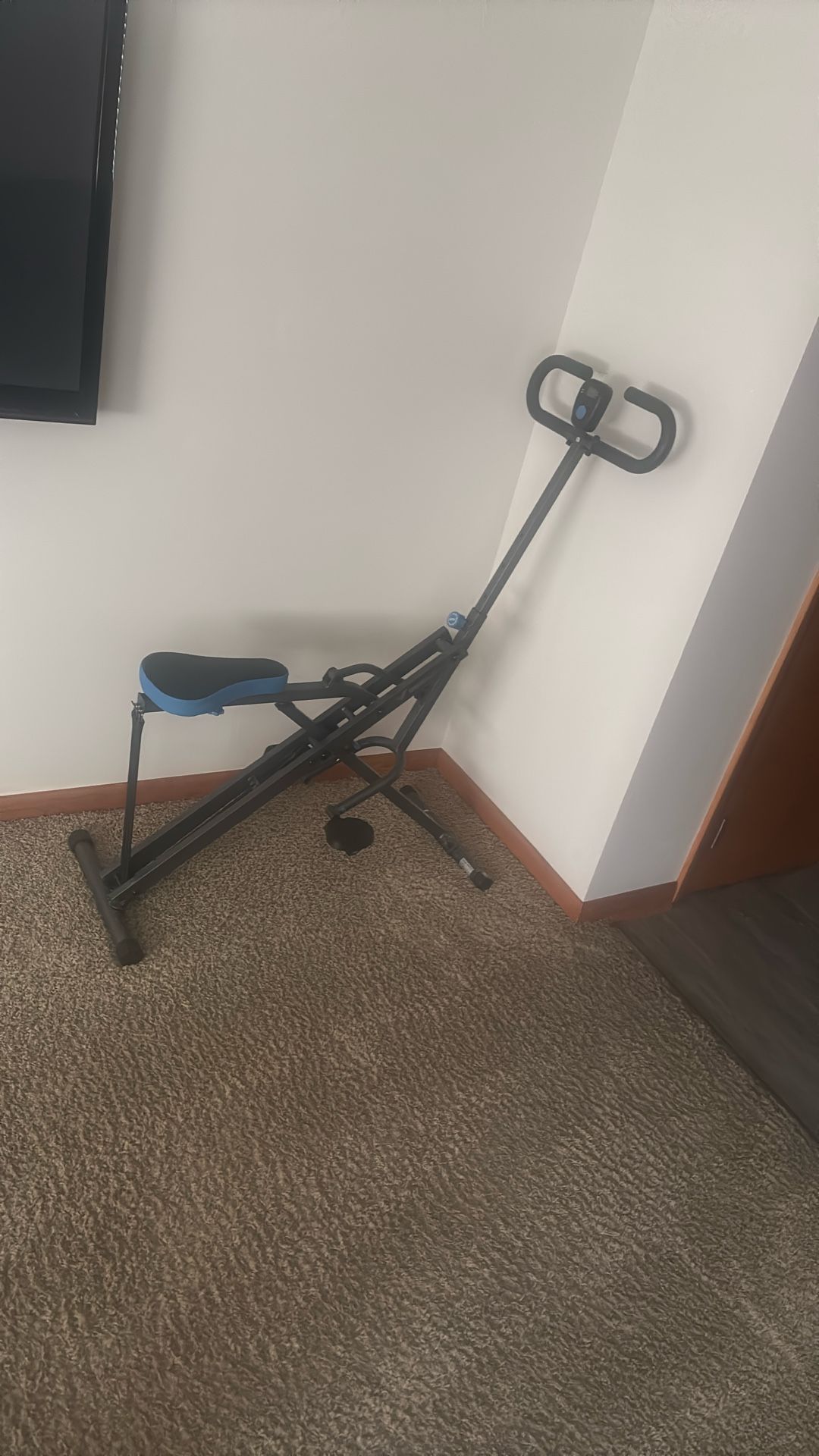 Blue Squat machine