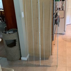 Plastic Coated Metal Shelving With Hardware 