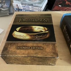 The Lord of the Rings Motion Picture Trilogy Extended Edition Blu-ray boxed set
