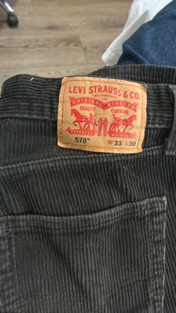 Levi's 578 Corduroy Pants W33 L30