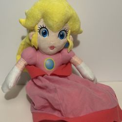 Princess Peach Plush 12” (w/Tag)