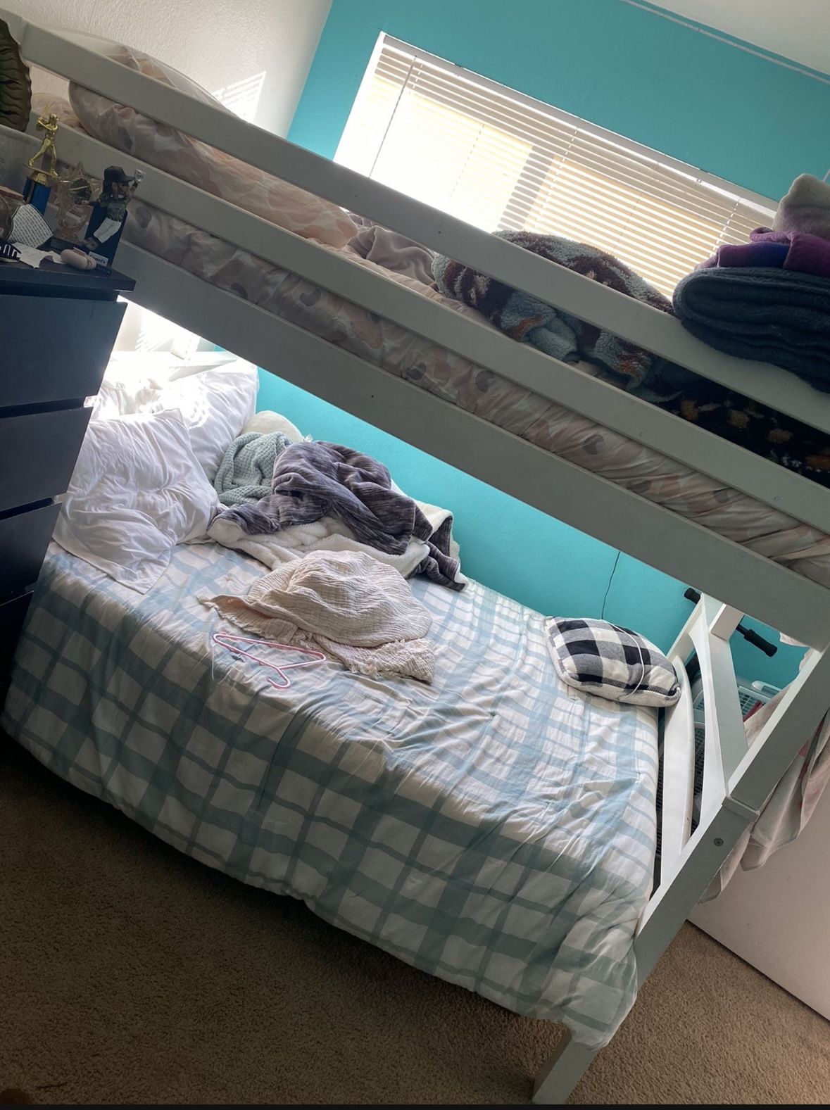 White Bunk Bed