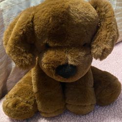 Brown Dog Plushie