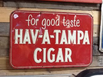 Tampa Cigar Sign