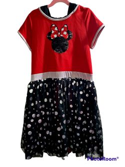 Girls Size 14/16 Minnie Mouse Dress