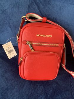 NWT MK Crossbody & Matching Wallet Red