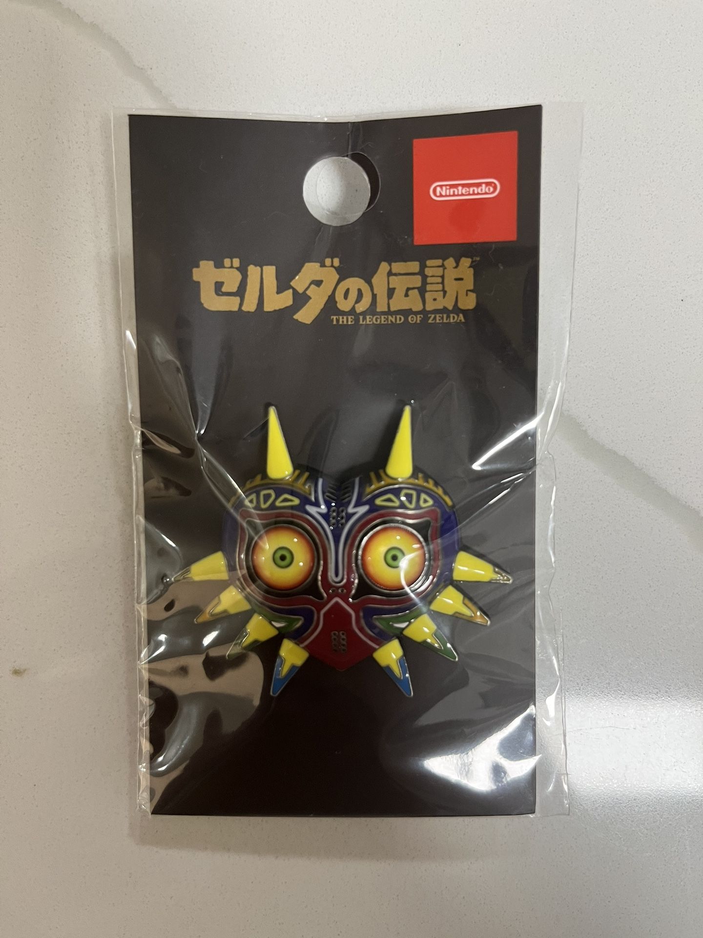 Majora’s Mask Enameled Pin from Nintendo Store Tokyo