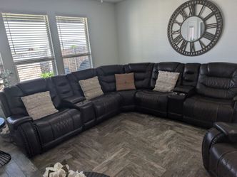 Sectional and recliner