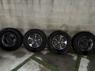 Rubicon rims and tires