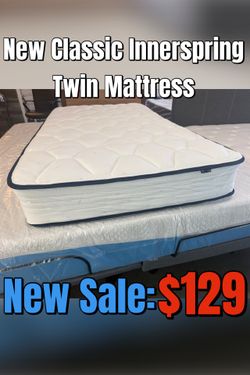 NEW CLASSIC INNERSPRING TWIN MATTRESS