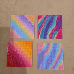 Diamond Art Square Coasters