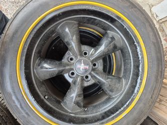 Mustang tire and rims