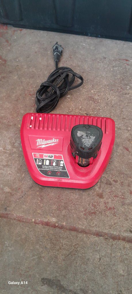 Milwaukee M12 Battery And Charger