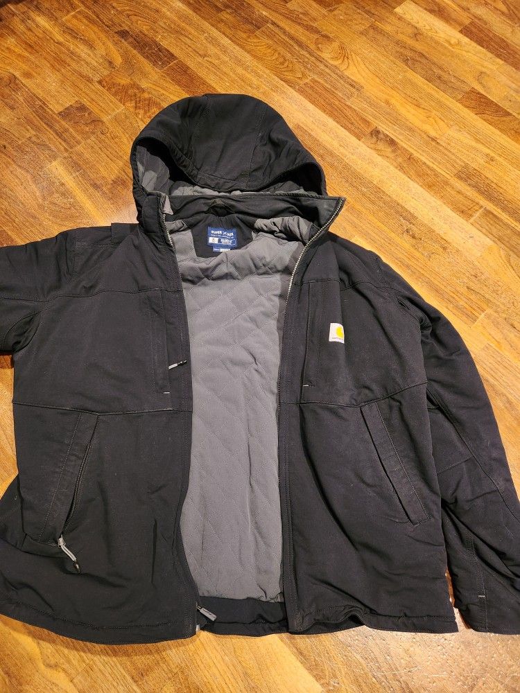 Mens Carhartt Super Delux Hooded Coat
