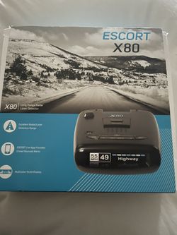 New Escort Radar X80 