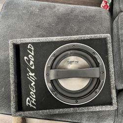 Subwoofer and amp