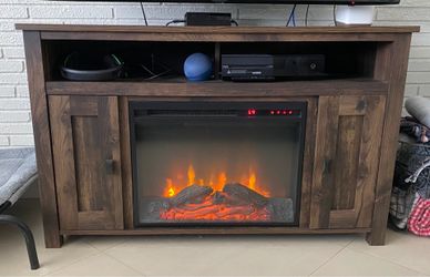 Fireplace TV Console