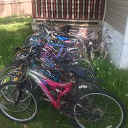 Several Kinds Of Bicycles Still Available 