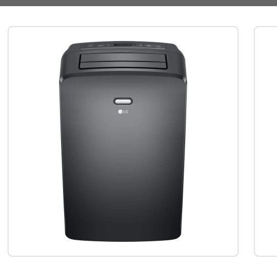 🆕️ W#290 / 8,0000BTU12,000BT ASHRAE) 115-Volt Portable Air Conditioner Cools350 Sq.Ft. with Dehumidifier and Wi-Frin Gray