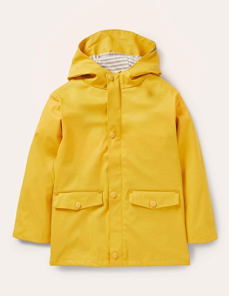 New Mini Boden Waterproof Fisherman's Rain Jacket kids size 8/9